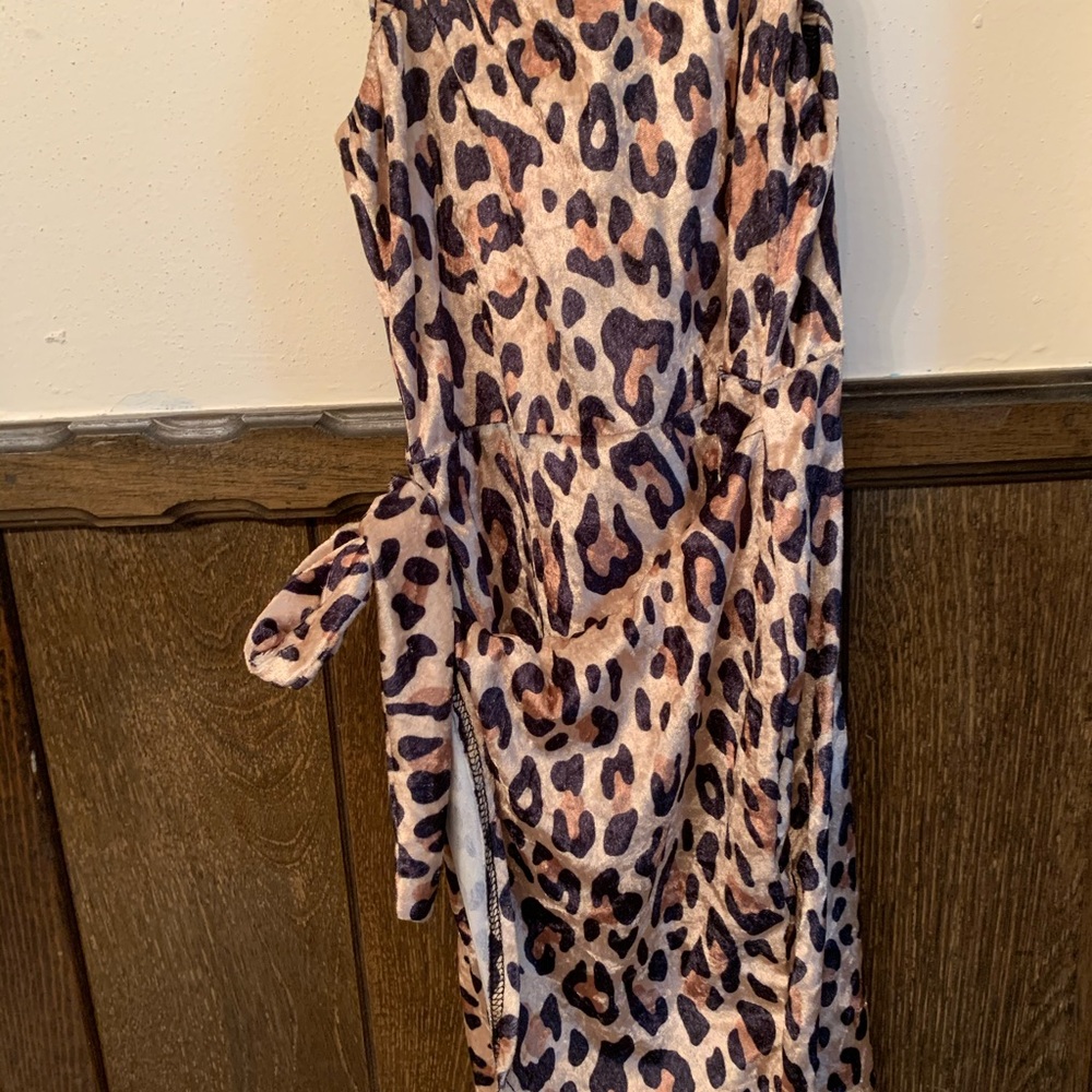 Cheeta print dress